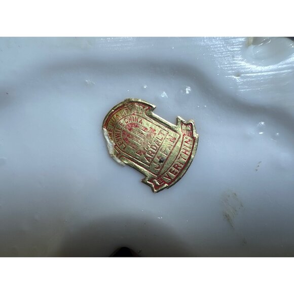 Vintage 1960s Lenwile China Ardalt Japan White Persian Cat Figurine 3.5" Kittens - Picture 4 of 5